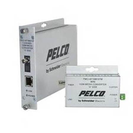 FMCI-BF1MM1STM Pelco Media Converter B 100M MM 1Channel ST Mini