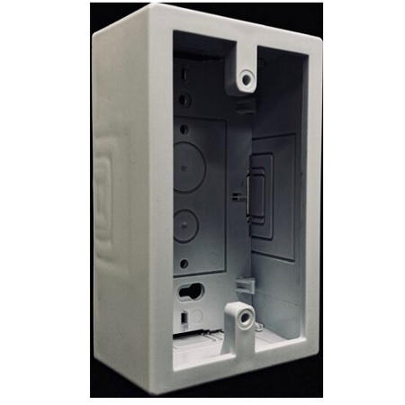 FMJB1-I Wire Trak FMJB1 Series Single Junction Boxes - Ivory