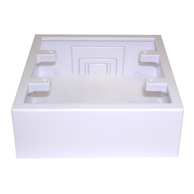 FMJB2-W Wire Trak FMJB2 Series Double Junction Boxes - White