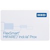 Show product details for FPMXI-CSSCNBA-0000-100 HID FLEX ISO MIFARE 1K COMBO W/ MAG CUSTOM FORMAT - 100 Pack