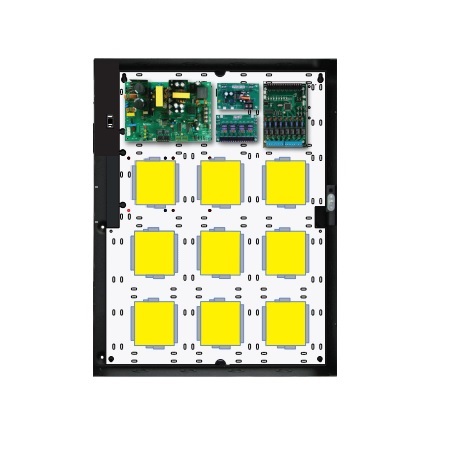 FPO150-B100D8M8NL4E6P LifeSafety Power Paxton 8 Door 4 Amp 12VDC 4 Amp 24VDC 8 Auxiliary and 8 Managed Control Access Control Power Supply in UL Listed Indoor 23" W x 30" H x 6.5" D Electrical Enclosure