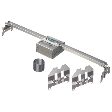 Arlington Steel Fan and Fixture Box Kits for Suspended Ceilings