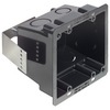 Show product details for FSR404BL-25 Arlington Industries Retro Fit 2-Gang Box Black  Pack of 25
