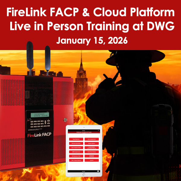 Napco Live in Person Training Event - FireLink FACP & Cloud Platform - DWG - Westbury, NY - January 15th, 2026