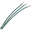 Show product details for G-8X10 Middle Atlantic 8 Inch Ground Wires with Ring Terminal, for Use with MPR, 10 Pieces