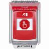 G3A035RM-EN STI G3 Multipurpose Push Button No Camera Red 14010 Flush without Sound Momentary Running Man Symbol - English