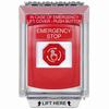 Show product details for G3A039ES-EN STI G3 Multipurpose Push Button No Camera Red 14010 Flush without Sound Turn-To-Reset Emergency Stop - English