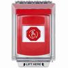 Show product details for G3A039NT-EN STI G3 Multipurpose Push Button No Camera Red 14010 Flush without Sound Turn-To-Reset No Text - English