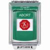 Show product details for G3A139AB-EN STI G3 Multipurpose Push Button No Camera Green 14010 Flush without Sound Turn-To-Reset Abort - English