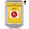 G3A232XT-EN STI G3 Multipurpose Push Button No Camera Yellow 14010 Flush without Sound Key-To-Reset Exit - English