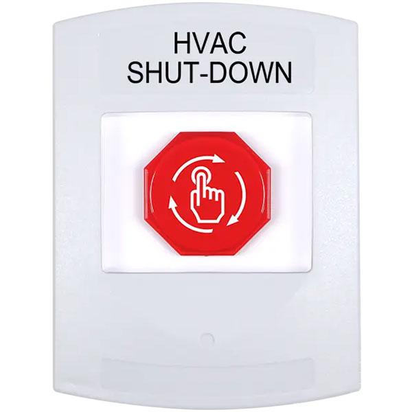 STI G3 Series HVAC Shut-down Multipurpose Push Buttons