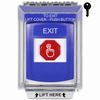 Show product details for G3A432XT-EN STI G3 Multipurpose Push Button No Camera Blue 14010 Flush without Sound Key-To-Reset Exit - English