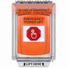 Show product details for G3A535PO-EN STI G3 Multipurpose Push Button No Camera Orange 14010 Flush without Sound Momentary Emergency Power Off - English