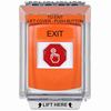 Show product details for G3A535XT-EN STI G3 Multipurpose Push Button No Camera Orange 14010 Flush without Sound Momentary Exit - English