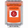 Show product details for G3A539EV-EN STI G3 Multipurpose Push Button No Camera Orange 14010 Flush without Sound Turn-To-Reset Evacuation - English