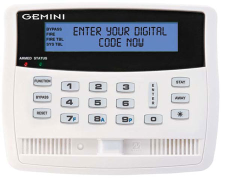 Napco Intrusion Keypads