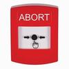 GLR001AB-EN STI Red Indoor Only No Cover Key-to-Reset Push Button with ABORT Label English