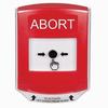 GLR021AB-EN STI Red Indoor Only Shield Key-to-Reset Push Button with ABORT Label English
