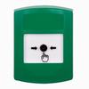 Show product details for GLR101NT-EN STI Green Indoor Only No Cover Key-to-Reset Push Button with No Text Label English