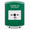 Show product details for GLR1A1LD-ES STI Green Indoor Only Shield w/ Sound Key-to-Reset Push Button with LOCKDOWN Label Spanish
