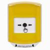 GLR221NT-ES STI Yellow Indoor Only Shield Key-to-Reset Push Button with No Text Label Spanish