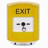 Show product details for GLR221XT-EN STI Yellow Indoor Only Shield Key-to-Reset Push Button with EXIT Label English