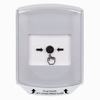 Show product details for GLR321NT-EN STI White Indoor Only Shield Key-to-Reset Push Button with No Text Label English