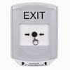 Show product details for GLR321XT-EN STI White Indoor Only Shield Key-to-Reset Push Button with EXIT Label English