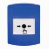 Show product details for GLR401NT-EN STI Blue Indoor Only No Cover Key-to-Reset Push Button with No Text Label English