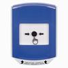 Show product details for GLR421NT-ES STI Blue Indoor Only Shield Key-to-Reset Push Button with No Text Label Spanish
