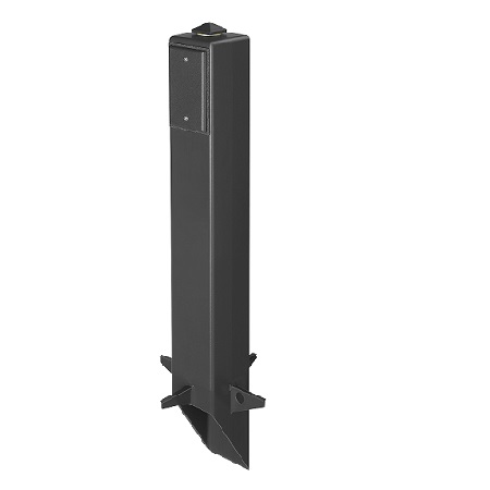 GP26B Arlington Industries Gard-N-Post Black 26