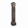 Show product details for GPBK35BR Arlington Industries 35" Gard-N-Post Bollard Kit