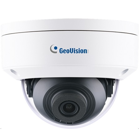 GV-GDR2801-3F Geovision 3.6mm 30FPS @ 2MP Super Low Lux Outdoor IR Day/Night WDR Fixed Mini Dome IP Security Camera 12VDC/PoE