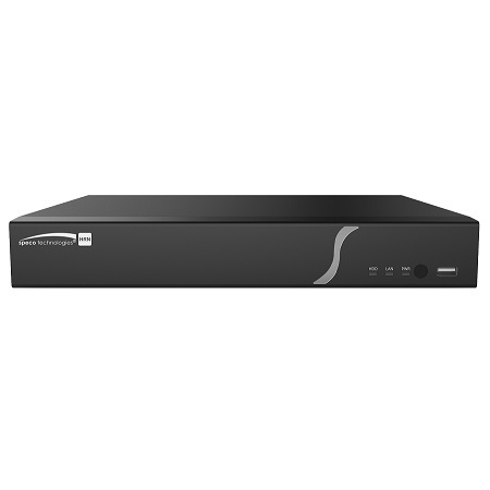 H12HRN Speco Technologies 8 Channel HD-TVI/HD-CVI/AHD + 4 Channel IP DVR Up to 120FPS @ 1080p No HDD