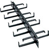 Show product details for HCM-1DR Middle Atlantic 1 Space Cable Manager, D-ring Inch Front and Rear