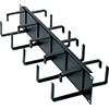 Show product details for HCM-2DR Middle Atlantic 2 Space Cable Manager, D-ring Inch Front and Rear