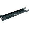 Show product details for HCT-2 Middle Atlantic 2 Space Horizontal Cable Tray, Black Finish
