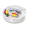 Show product details for HDCBLVP-25W Rainvision HD-TVI/CVI/AHD/Analog Compatible Pre-Made Cable - 25FT - White
