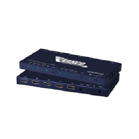 HDMISW41 Vanco HDMI 4x1 True 4K Selector Switch with ARC and HDR