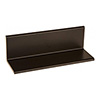 Show product details for HEB-2BK-MM15 Securitron 2" Header Extension Bracket for MM15 Series - Black