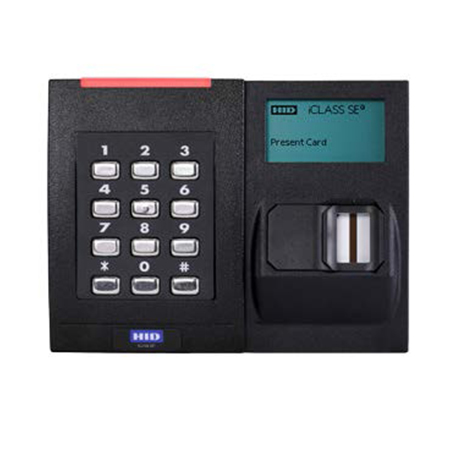 928NFNTEK00024 HID RKLB40 iClass SE Biometric Reader 13.56 MHz iCLASS Seos, iCLASS SR and iCLASS Credentials Support Wiegand Controller Communication Terminal Strip Controller Connection Standard v1 iCLASS Support/Keyset 14 Keypad Setting