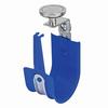 Show product details for HPH16MV-10BL Platinum Tools 1" 90 Degree Angle HPH J-Hook Size 16 - Blue with Magnet - 10 Pack