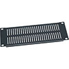 Show product details for HR-EVT2 Middle Atlantic Half-Rack (10 Inch PNL Width), Alum 2 Sp Vent Panel, Black Powder Finish