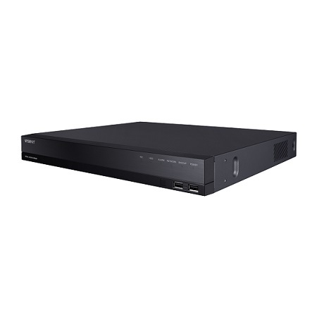 HRX-435 Hanwha Techwin 4 Channel HD-TVI/HD-CVI/AHD/Analog + 2 Channel IP DVR Up to 32FPS @ 8MP - No HDD