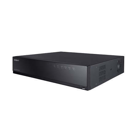HRX-835 Hanwha Techwin 8 Channel HD-TVI/HD-CVI/AHD/Analog + 2 Channel IP DVR Up to 64FPS @ 8MP - No HDD