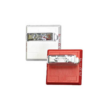 HS4-24MCWH-FR Cooper Wheelock HN STRB,4 WIRE,WALL,H INT,24 VDC,135/185CD,RD
