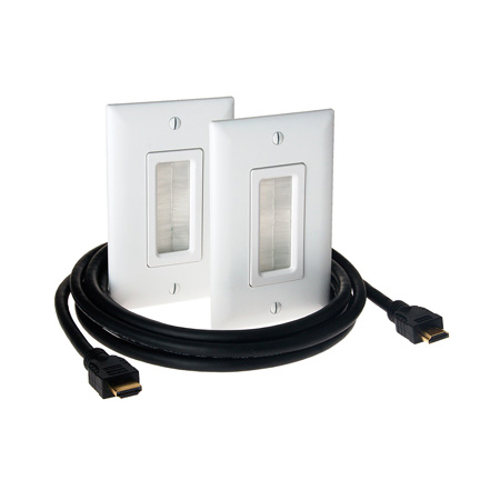 HT2000-WH-V1 Legrand On-Q HDMI In-Wall Connection Kit