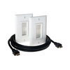 Show product details for HT2000-WH-V1 Legrand On-Q HDMI In-Wall Connection Kit
