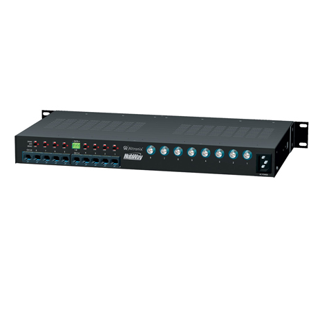 HUBWAY8DS Altronix 8 Channel Passive UTP Transceiver Hub 115VAC/230VAC - CAT-5 & BNC on Rear