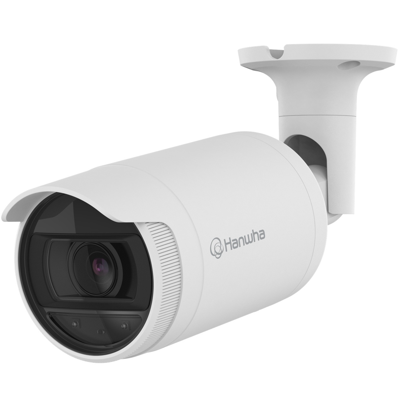 ANO-L6082R Hanwha Vision 3.3-10.3mm Motorized 30FPS @ 2MP Outdoor IR Day/Night WDR Bullet IP Security Camera PoE